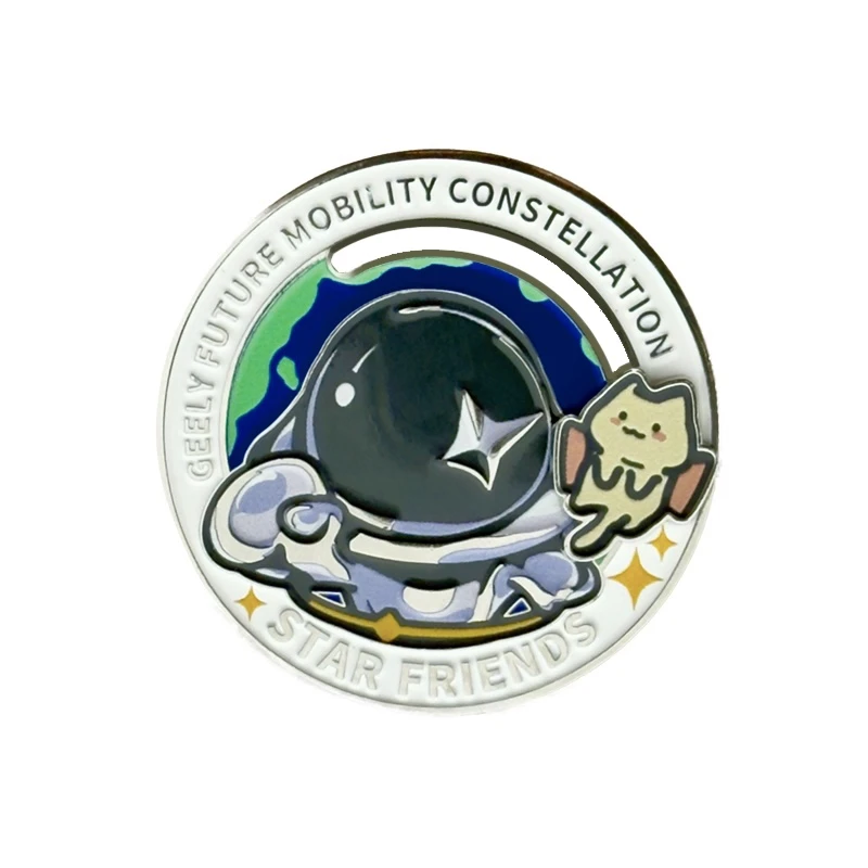 小星有猫STAR FRIENDS航天徽章