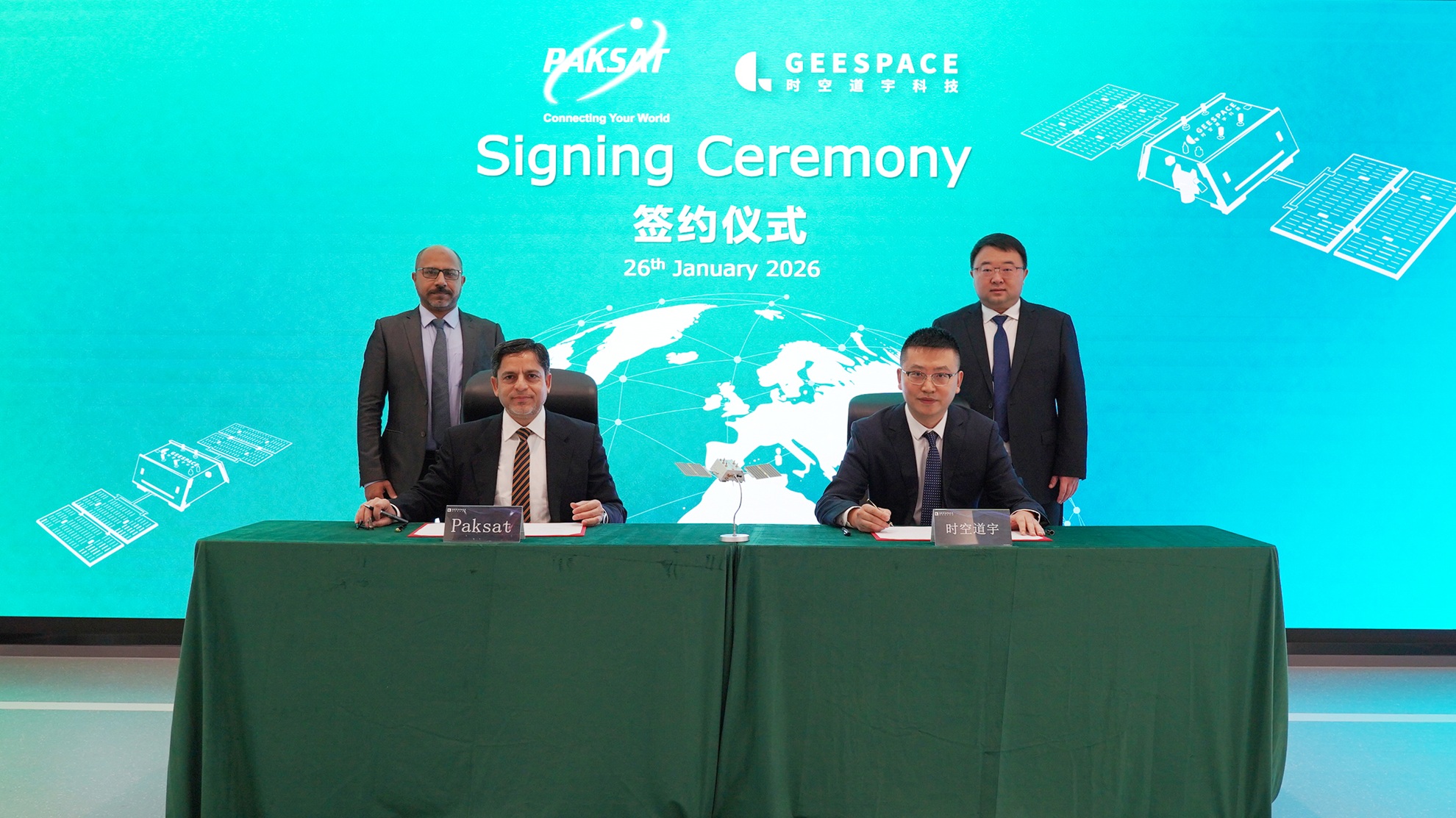 Geespace signs deal with Pakistan’s Paksat on satellite connectivity